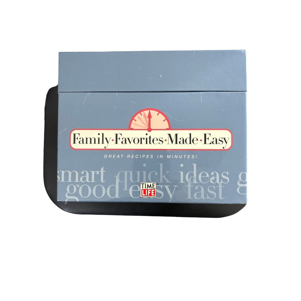 VINTAGE TIME LIFE RECIPE BOX